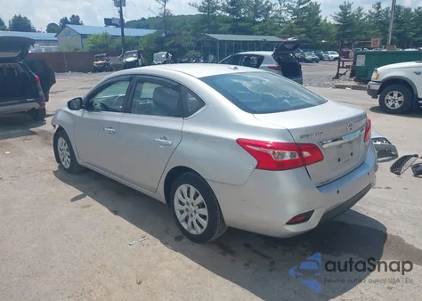 2017 Nissan Sentra Sv from USA, damaged, VIN 3N1AB7AP9HY301535